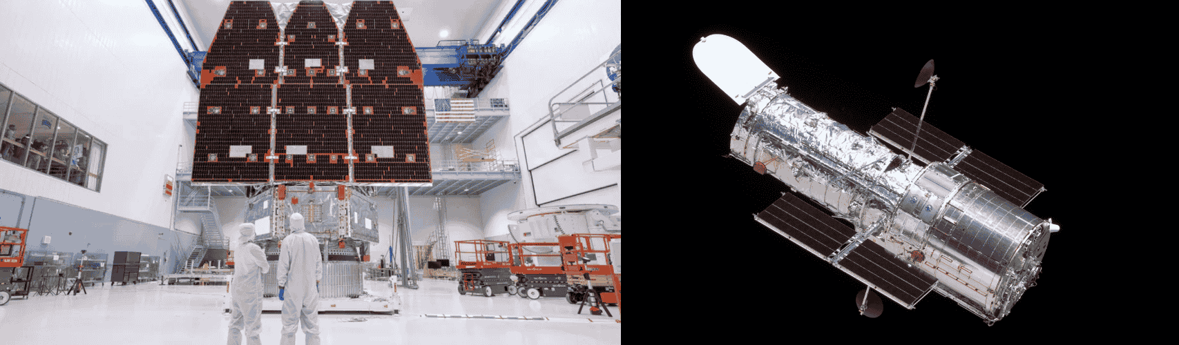 罗曼望远镜&哈勃望远镜